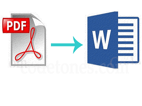 Convert PDFs into Microsoft Word